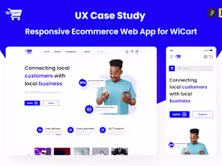 Responsive E-commerce Web App.