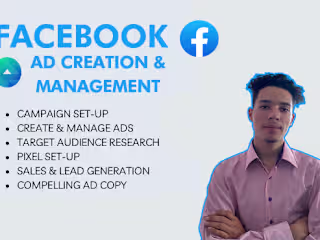 Facebook ads campaign management on Behance