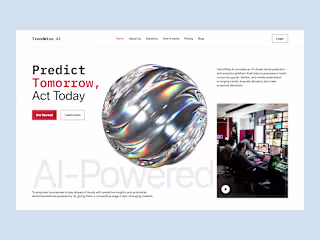 AI-Powered Technology Startup Web Design