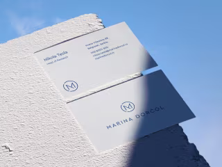 Brand Identity for Real Estate Project Marina Dorćol