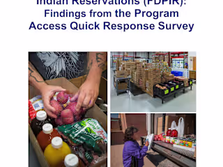 Research Report - FDPIR Program Access Survey
