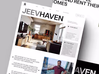 JeevHaven - Real Estate Website
