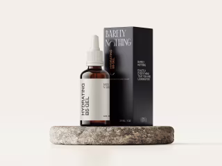 Barely Nothing -  Skincare Brand Identity & Packaging Design