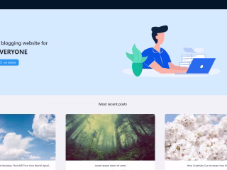 Blog Website Using MERN Stack
