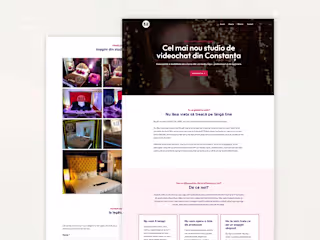 Website Design for a Studio