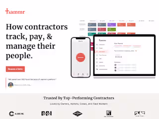 How contractors track, manage, and pay their people.