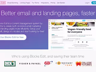 Blocks Edit promo site