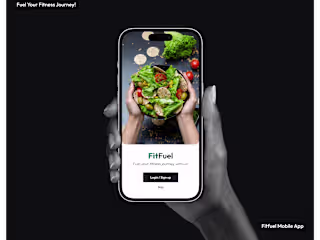 Fitfuel Mobile App | User Interface Redesign
