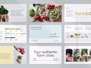 Farmbox - Rebranding design