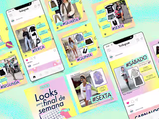 Share Your Look - social media posts