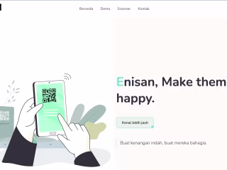 Enisan - Landing Page