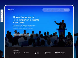Onyx.ai Ai Event website