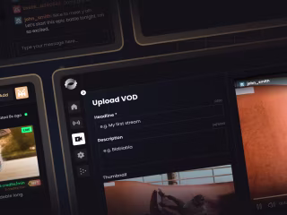 Decentralized Livestreaming Web Platform for Xeenon