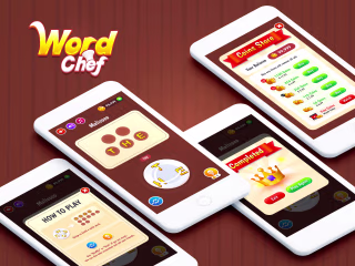 Word Chief - Game UI Design