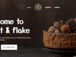 Toast & Flake - Bakery Website Development