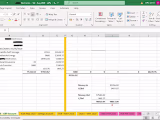 Bank reconciliation
