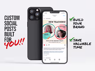 Social media post for small business