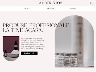 Bun venit la AMBER SHOP. Aici găsești tot ce ai nevoie.