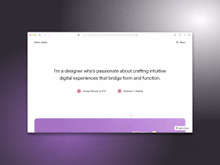  UX Designer Portfolio Template 