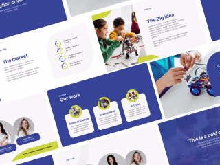 Pitch deck for tech-education startup