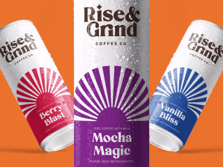 Rise & Grind Coffee Co. - Iced Coffee Product Concept