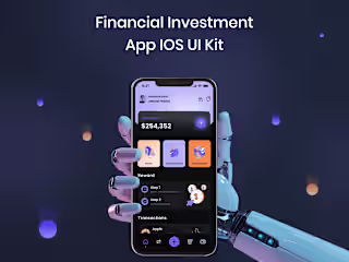 Premium UI Kit for Financial Investment Apps