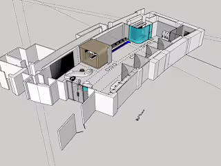 3D Modeling for Retail Space