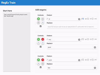 Regex Train - A Regular Expression Workflow Tool