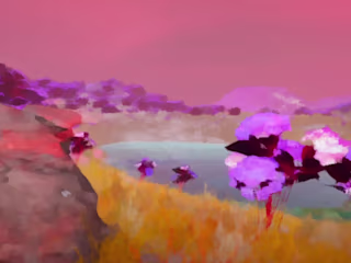 Artistic filter VR environment