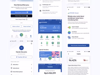 Ammana - P2P Lending Mobile App Design