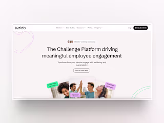 Kaido Wellbeing & Sustainability —Framer Website Design