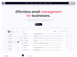 Mailly — Email Landing Page