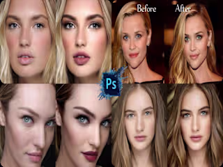 high end beauty fashion photo retouching