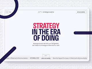 Web Design & Webflow Development for Strategie Austria