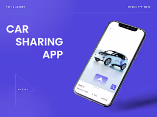 Mobile App UI/UX Design for Car Sharing