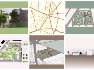 Renders for an urbanism project