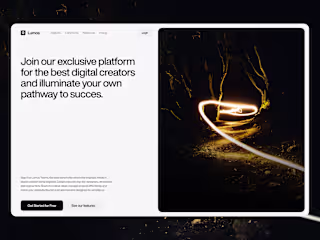 Webdesign & Product for Lumos Teams 