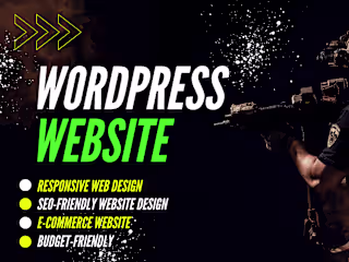 Web Design Creating a E-commerce or Blog Website
