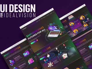 UI Design for IdealVision on Behance