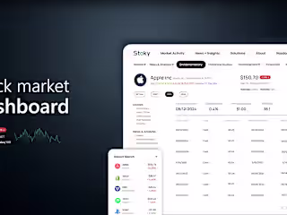 Stocky - UI/UX Design Project