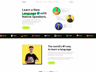 Webflow Landing Page Development