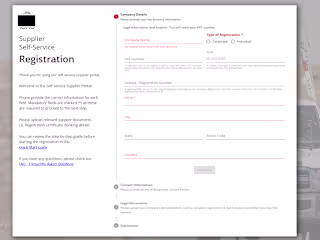 Supplier Portal Project