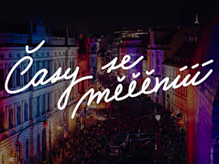 Brand identity of a grand celebration of democracy in Prague 