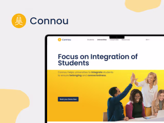 Connou - Redesigning the website into a B2B2C Experience