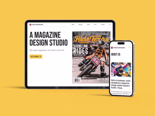 Modern Web Design for a Leading Magazine Design Studio