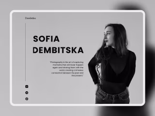 Dembitska / Photographer Portfolio