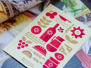 Moldova Agriculture - Symbol Set, Stationery & Identity