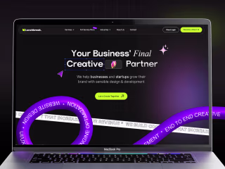Lunchbreak Creative Agency Hero Redesign 