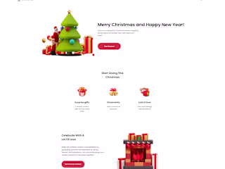 Responsive Christmas Website