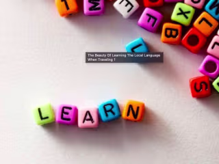 The Beauty Of Learning The Local Language When Traveling - Girl…